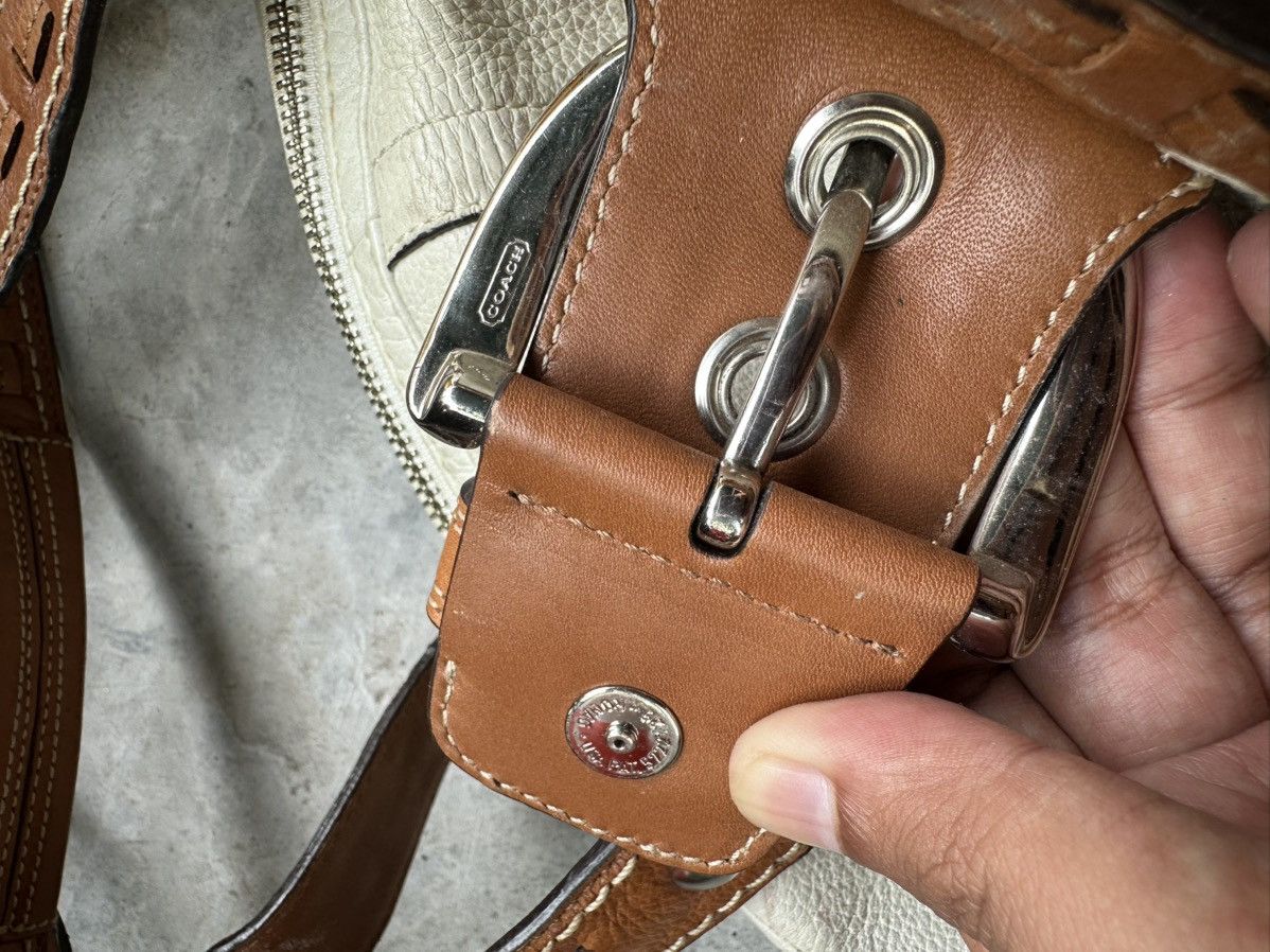 Coach VINTAGE COACH SOHO DOME LEATHER SHOULDER BAG Size ONE SIZE - 10 Thumbnail