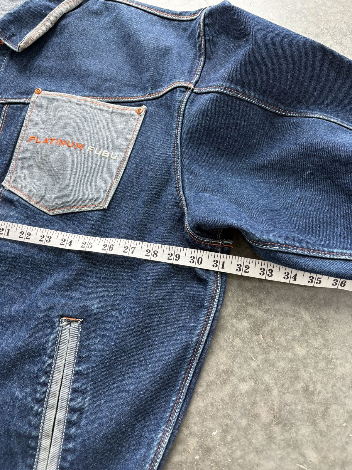 Fubu Vintage Y2K Platinum Fubu Russell vs Rudy Denim Jacket Size US XXL / EU 58 / 5 - 14 Thumbnail