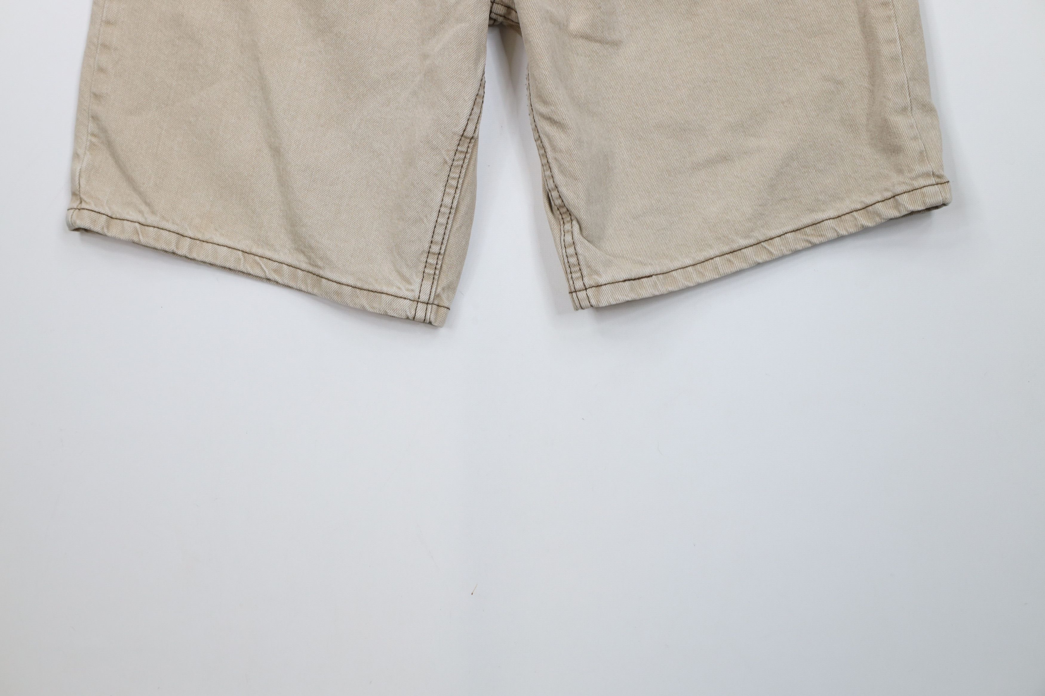 Lee × Vintage Vintage 90s Lee Above Knee Denim Jean Shorts Jorts Cotton Size US 34 / EU 50 - 4 Thumbnail