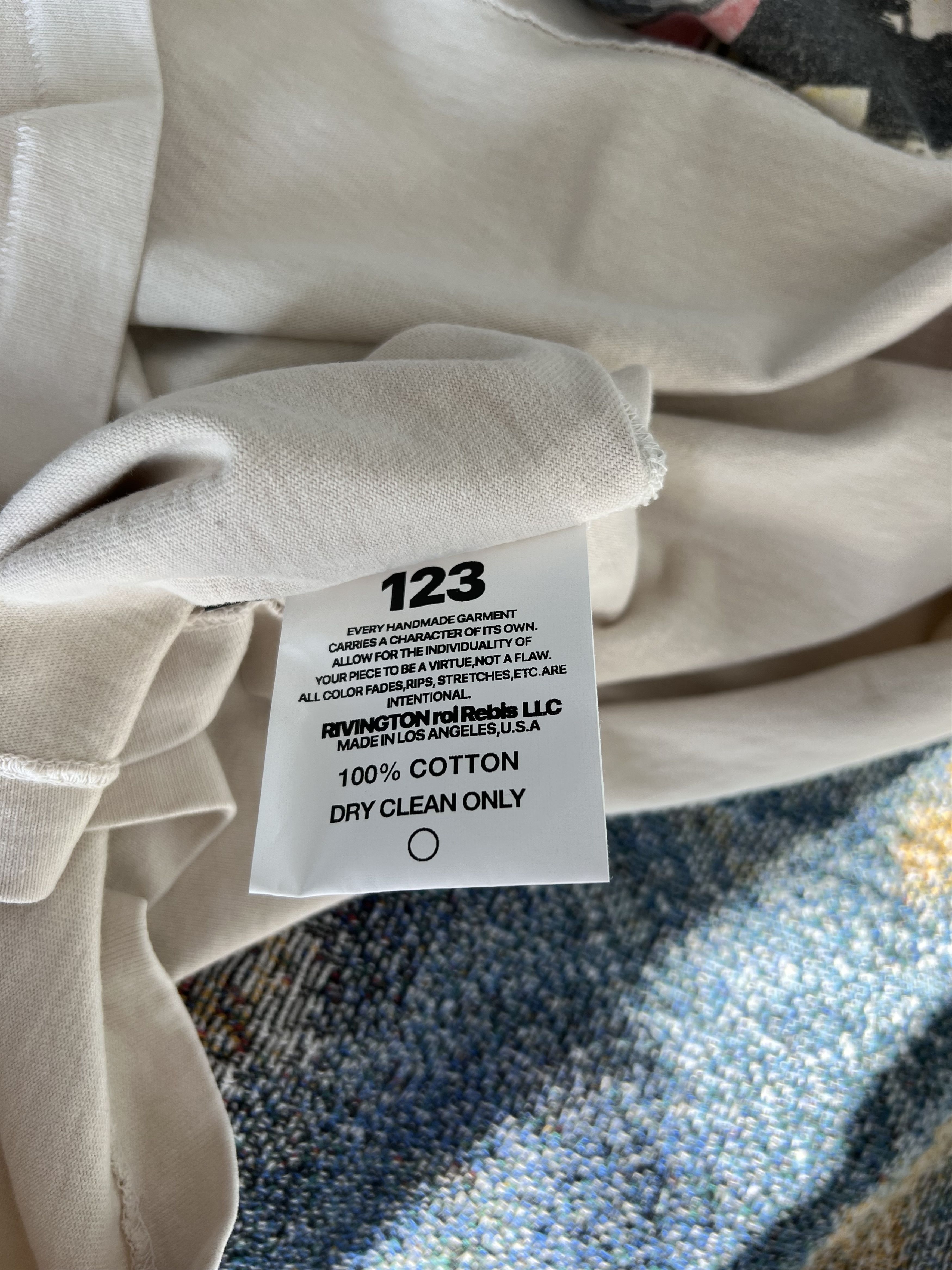 RRR-123 RRR 123 CVA Snake Tee in Vintage White Size US XL / EU 56 / 4 - 9 Thumbnail