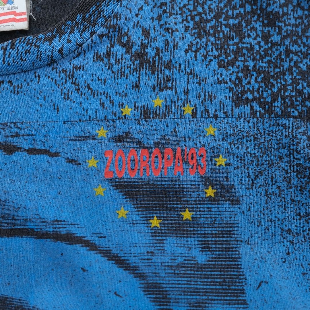Band Tees 1993 U2 Z00 TV The Final Frontier Zooropa AOP Tee Size US XL / EU 56 / 4 - 5 Thumbnail
