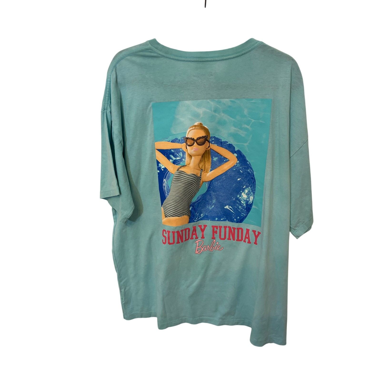 Other Barbie Sunday Funday Oversize Graphic Blue Tee M Size M / US 6-8 / IT 42-44 - 3 Thumbnail