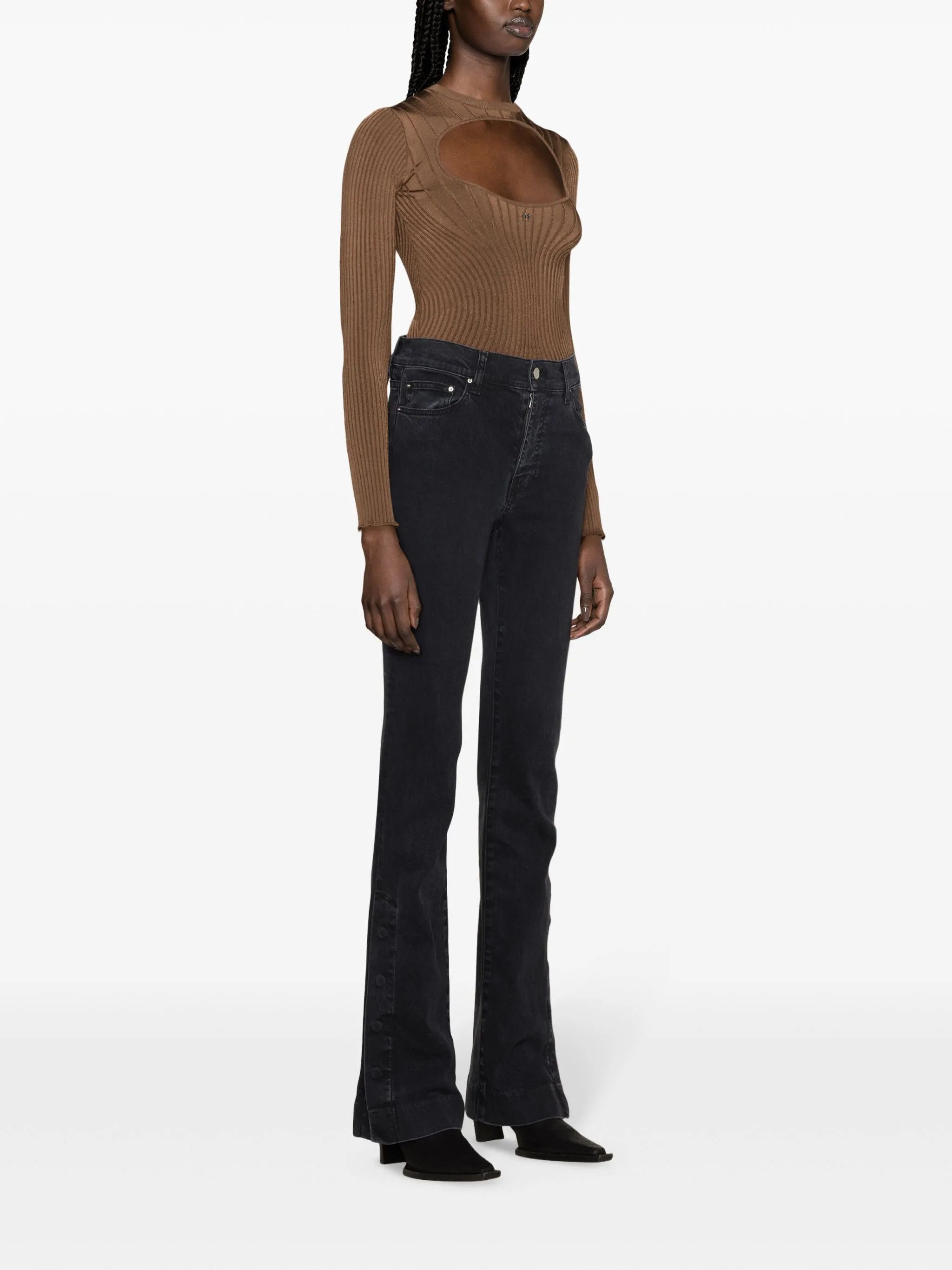 Amiri o1y0425 Denim jeans in Black Size 29" - 3 Thumbnail