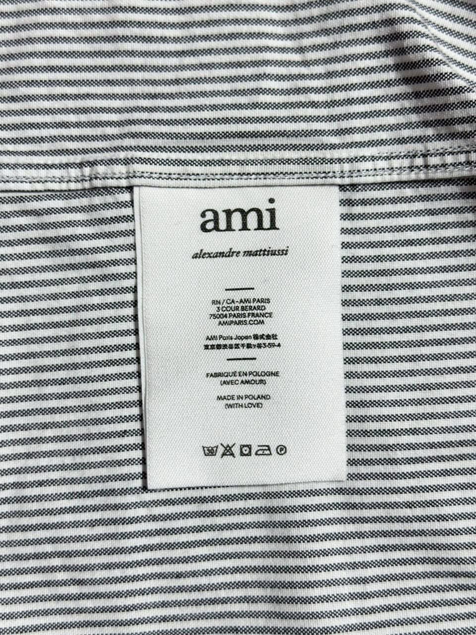 AMI AMI Paris striped shirt Size US S / EU 44-46 / 1 - 6 Thumbnail
