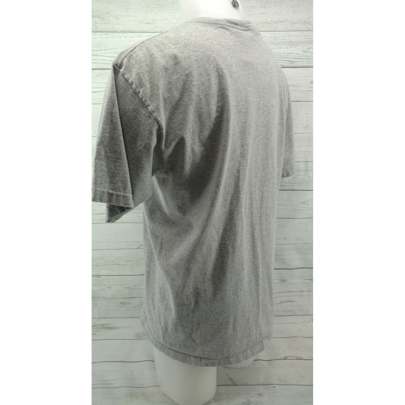 Tommy Hilfiger Tommy Hilfiger Logo T-Shirt Men’s Medium Gray Shirt Crew Neck Short Sleeve Cotton Blend Regular Fit Size US M / EU 48-50 / 2 - 7 Thumbnail