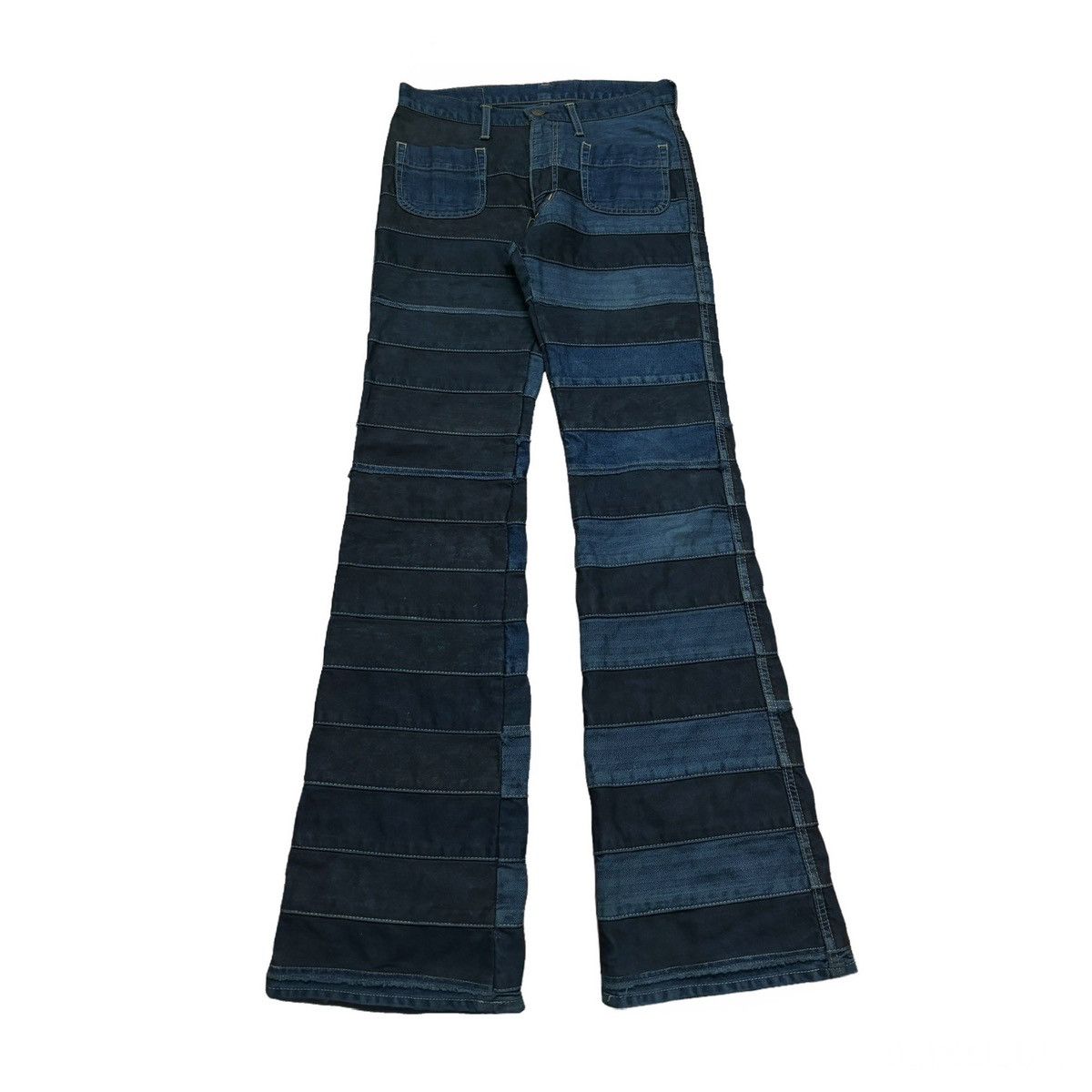 Hysteric Glamour Hysteric Glamour Hagi Two-toned Bootcut Denim Size US 30 / EU 46 - 1 Thumbnail