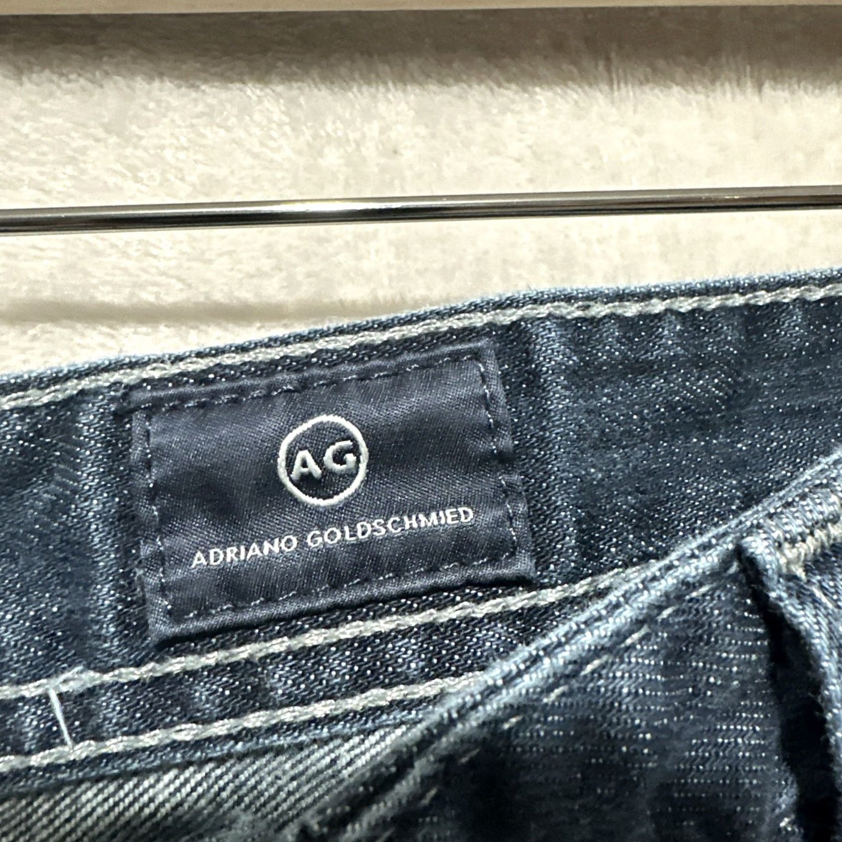 Vintage VINTAGE AG Adriano Goldschmied Jeans Mens Size 33 Blue The Graduate Tailored Leg Jeans Mens Regular Blue 33 City Preppy USA Boys? Size US 33 - 4 Thumbnail