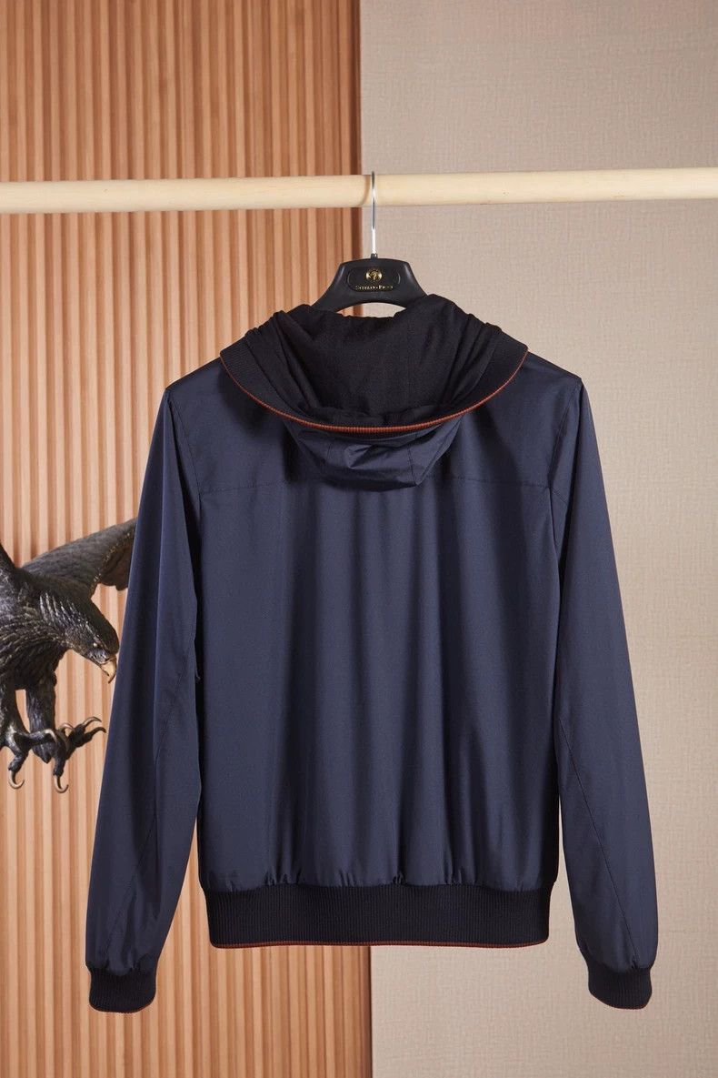 Loro Piana LORO PIANA Bomber hoodies Size US XXL / EU 58 / 5 - 2 Thumbnail
