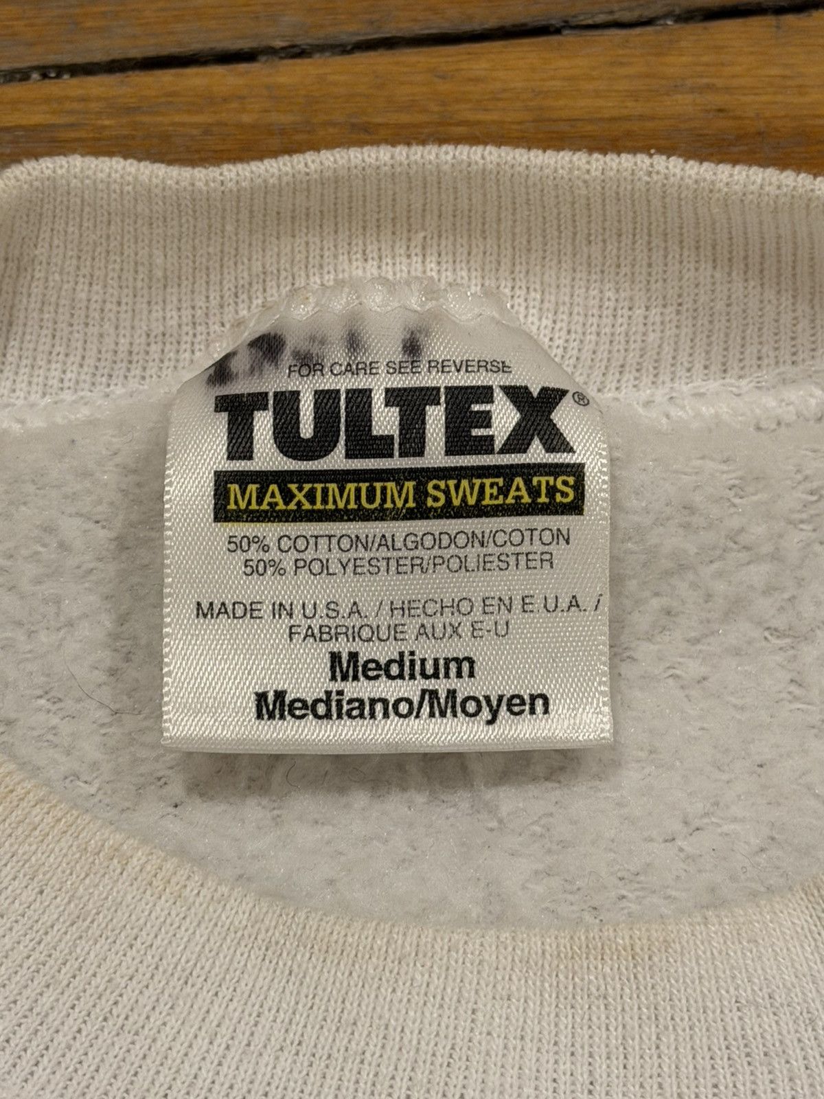 Vintage Vintage Tultex Cape May New Jersey White Crewneck Sweatshirt Size US M / EU 48-50 / 2 - 4 Thumbnail