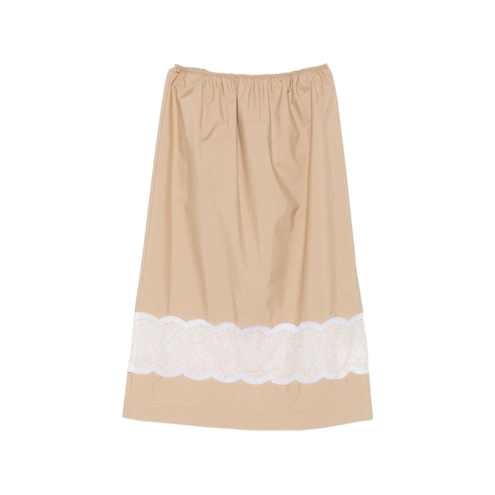 Carven Carven NEUTRALS Skirts - Straight Skirts Size 28" / US 6 / IT 42 - 1 Thumbnail