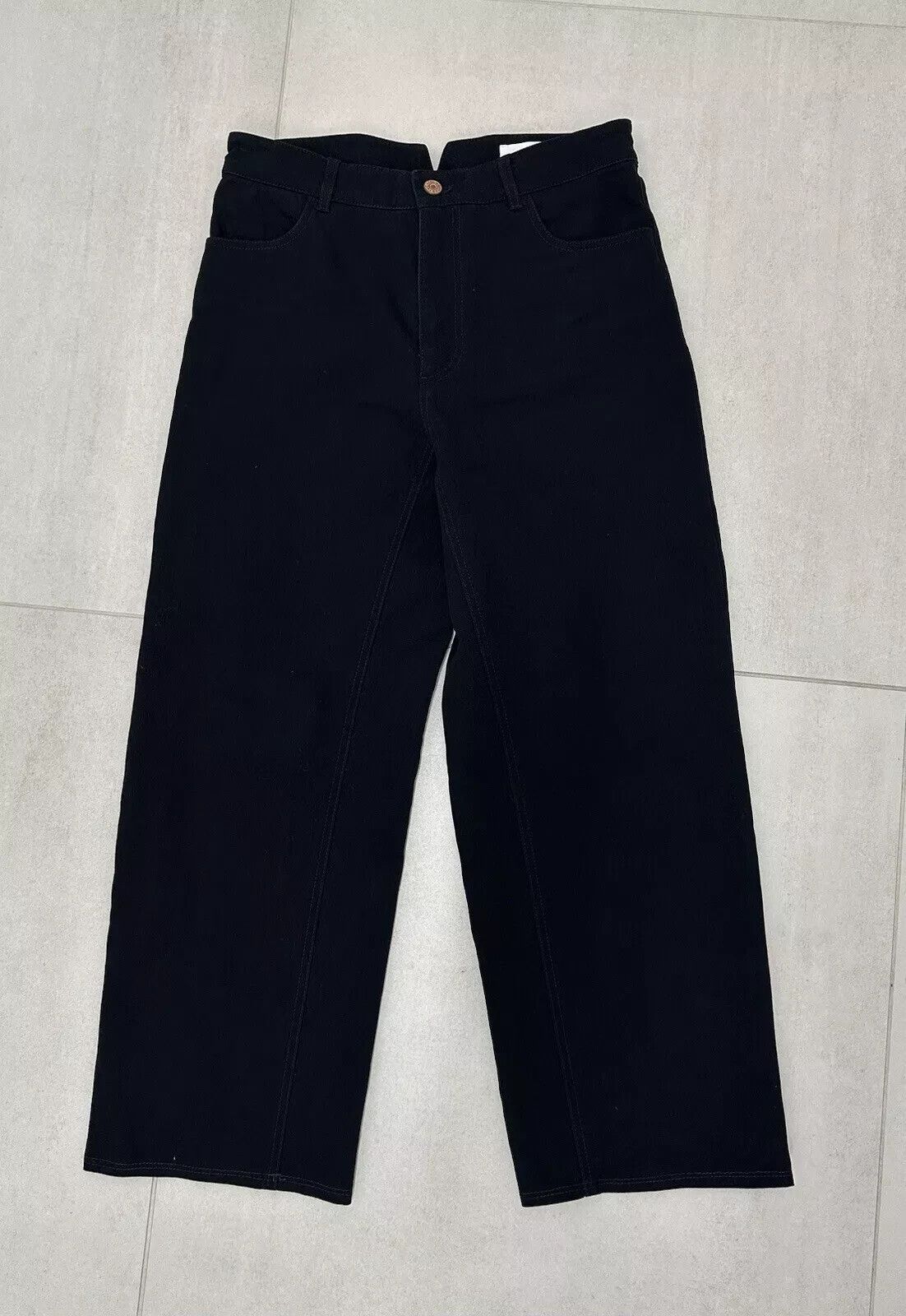 See by Chloe See By Chloe Womens Pants Trousers Black High Waist size 36 Size 25" / US 0 / IT 36 - 2 Thumbnail