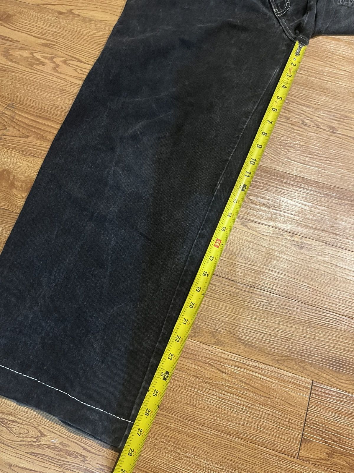 JNCO vintage baggy black jnco slacker jeans Size US 30 / EU 46 - 8 Thumbnail