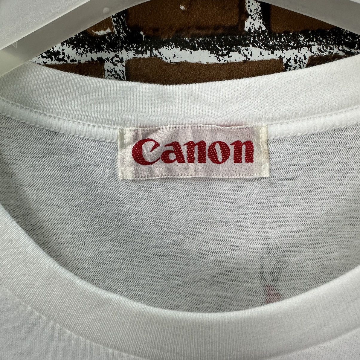 Canon Vintage 80s Canon Laser Shot Tshirt A869 Size US M / EU 48-50 / 2 - 9 Thumbnail