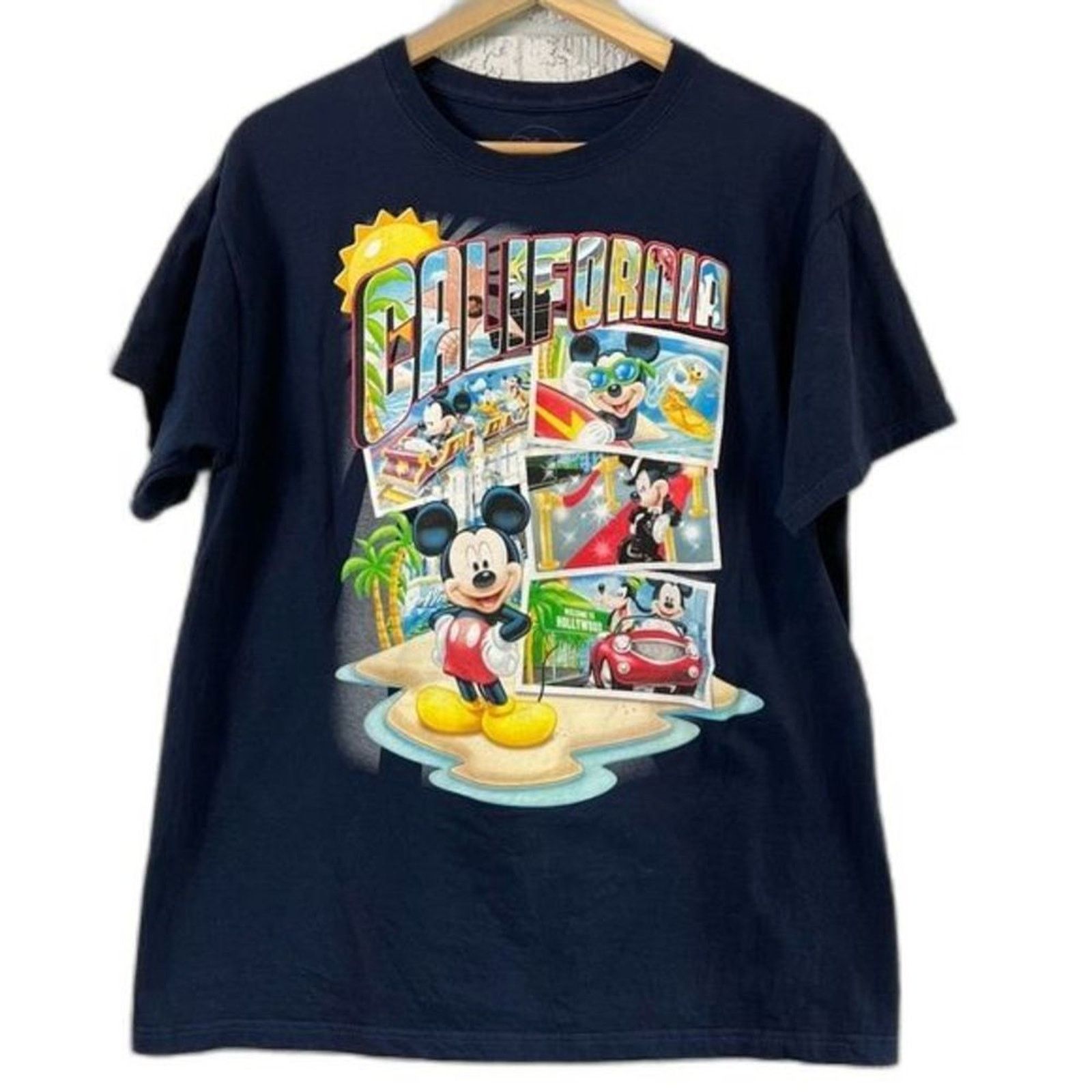 Disney Disney California Large Mickey Disney Park Adult T-Shirt Tee Size L / US 10 / IT 46 - 1 Thumbnail