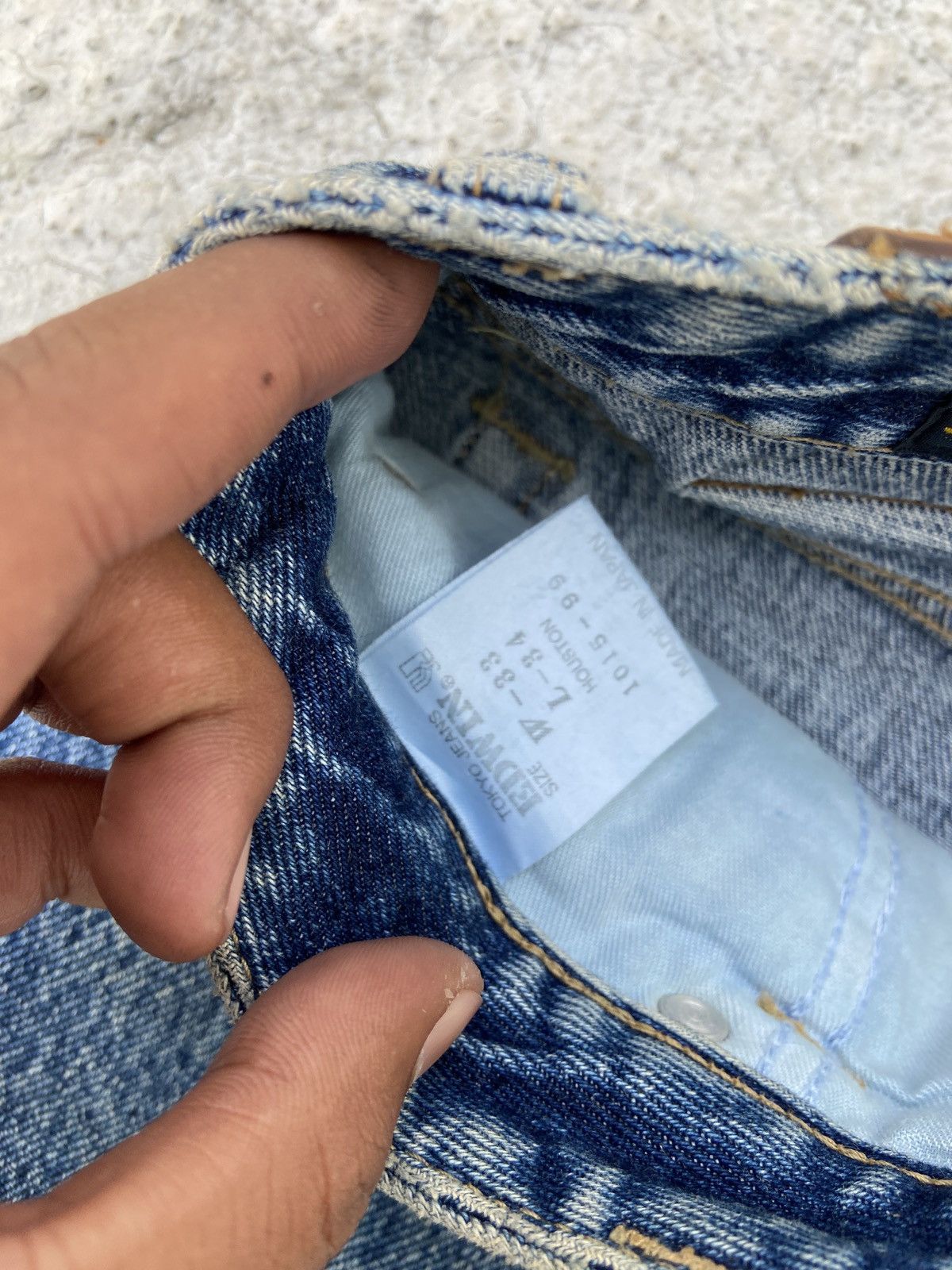 Edwin × Hysteric Glamour × Vintage Vintage Edwin Denim Size US 31 - 12 Thumbnail
