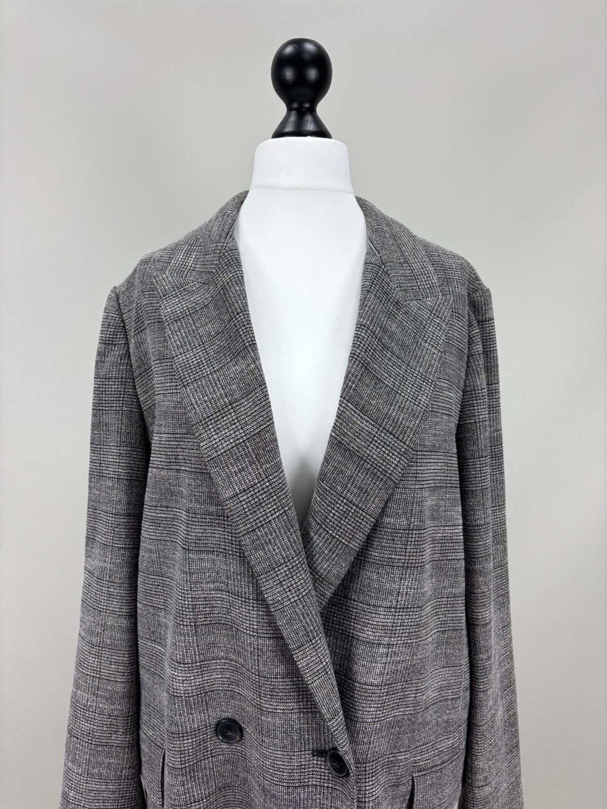 Allsaints Womens blazer All Saints Size 10 Color Gray Size L / US 10 / IT 46 - 3 Thumbnail