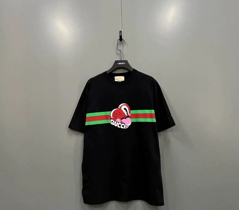 Gucci Gucci Capsule series love tongue short sleeve tee Size US XXL / EU 58 / 5 - 1 Thumbnail