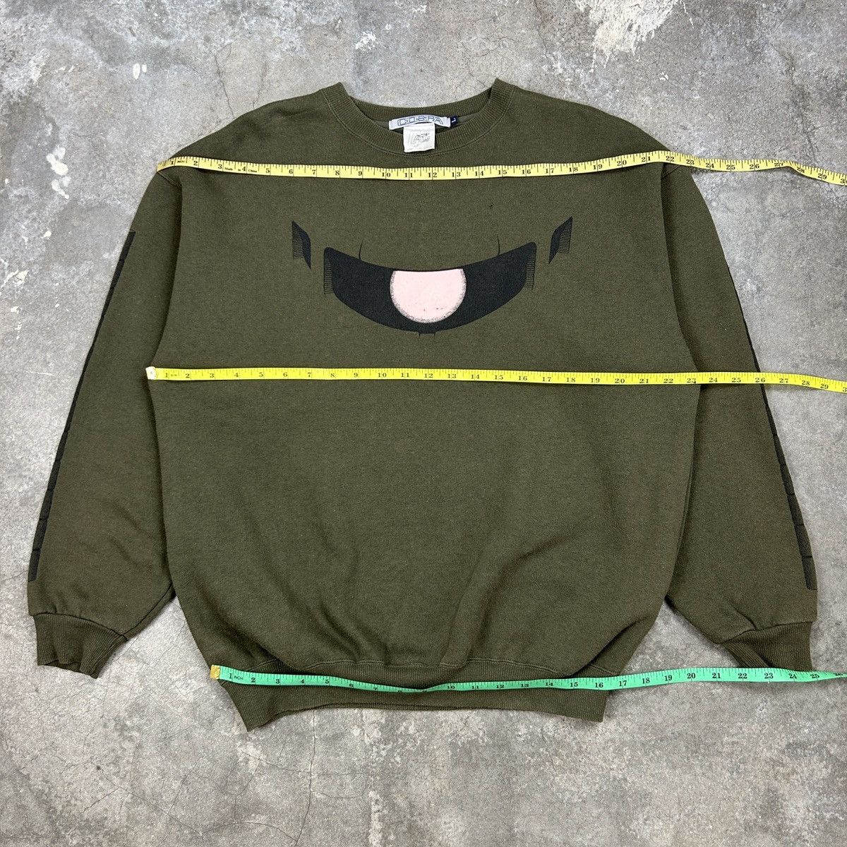 Anime × Vintage 1990s COSPA - Gundam Sweatshirt Size US XL / EU 56 / 4 - 7 Thumbnail