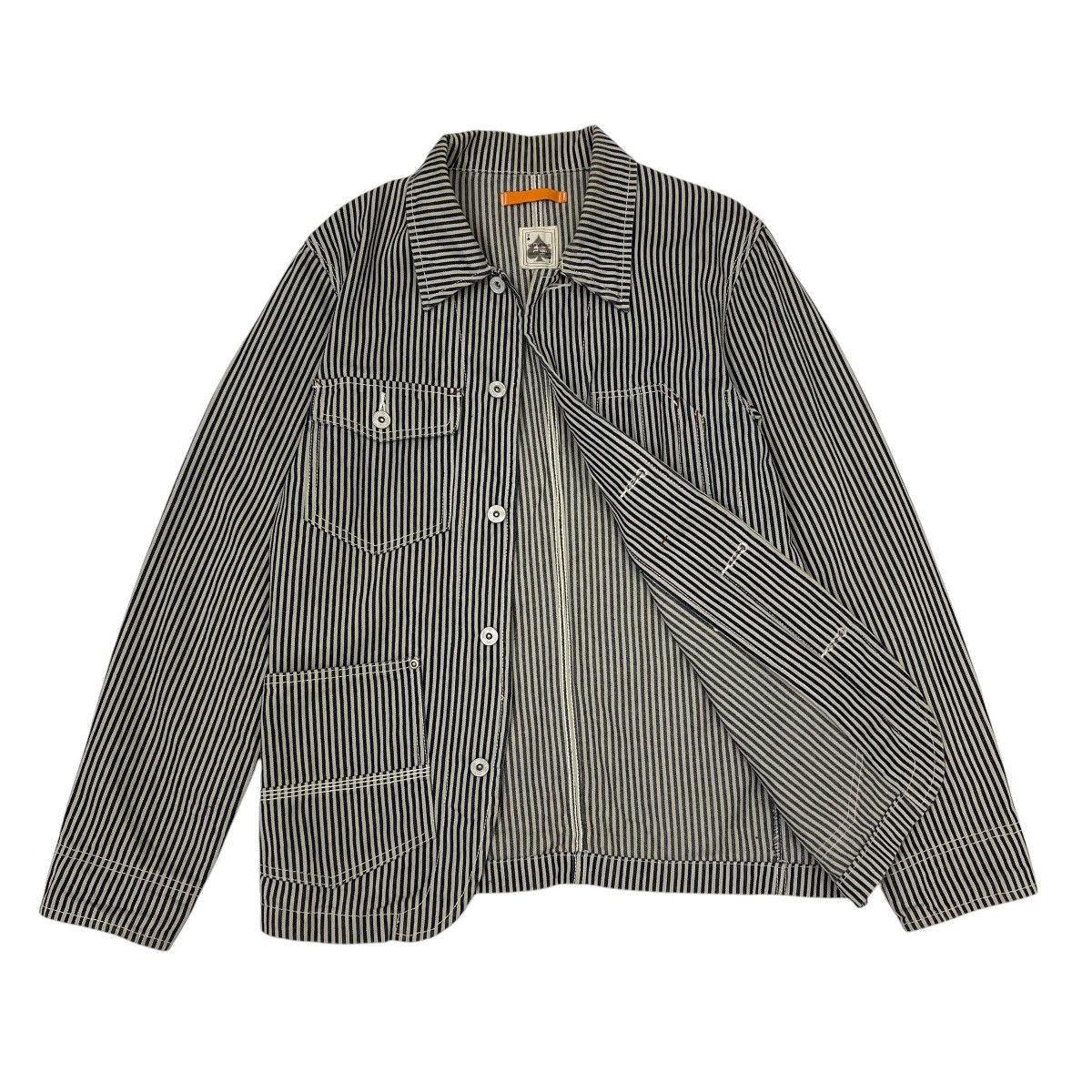Japanese Brand × Vintage Vintage Jungle Storm Hickory Button Jacket Size US S / EU 44-46 / 1 - 3 Thumbnail
