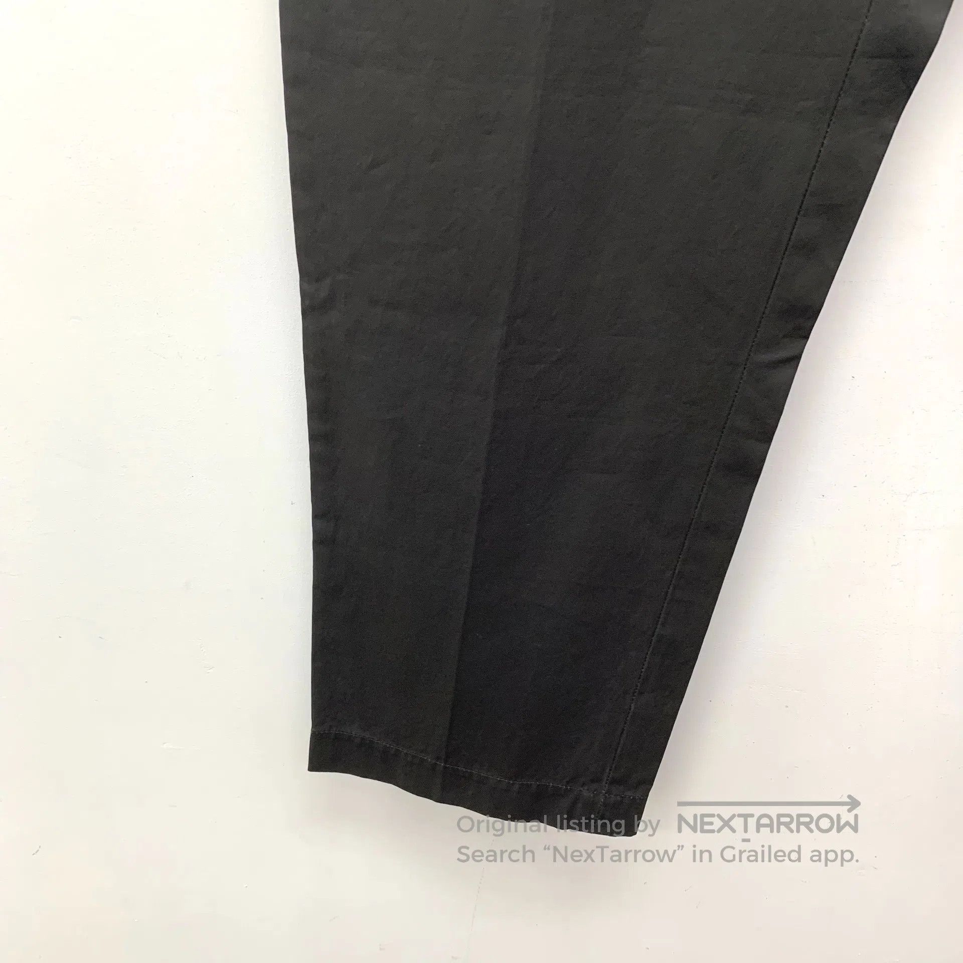 Prada Prada Black Cotton Casual Pants| Size US 36 / EU 52 - 5 Thumbnail