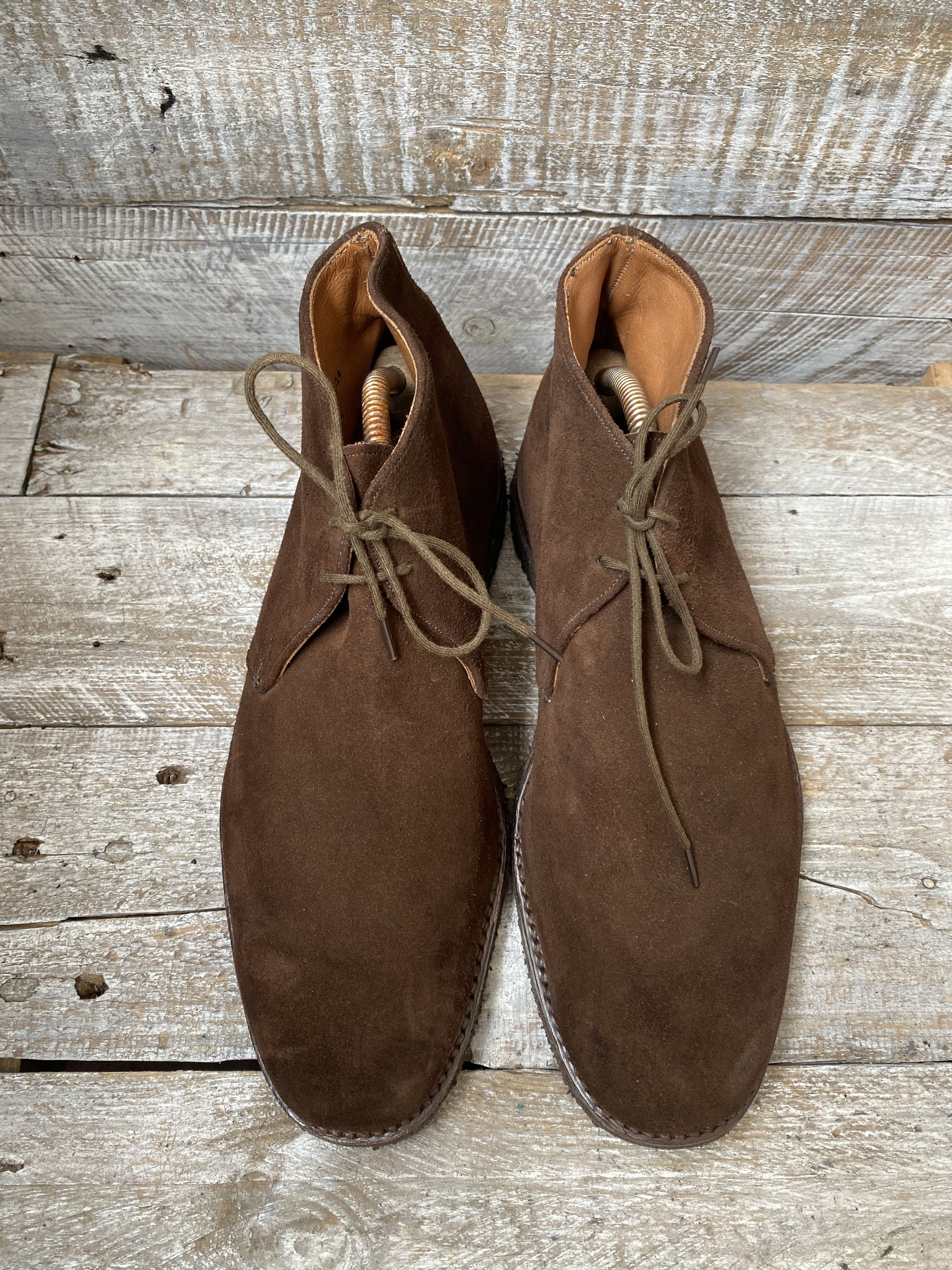 Crockett & Jones Crockett and jones brown chukka suede boots Size US 8.5 / EU 41-42 - 3 Thumbnail