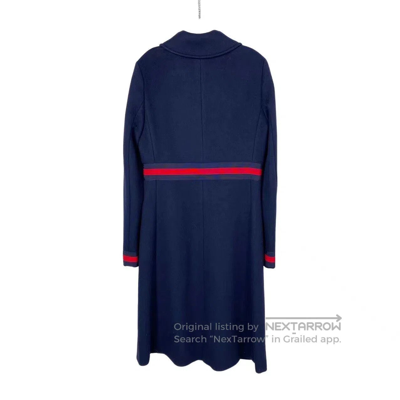Gucci Guicci Wool coat with bow| Size XS / US 0-2 / IT 36-38 - 2 Thumbnail
