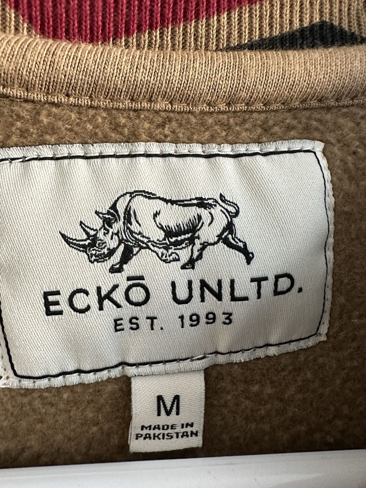 Ecko Unltd. Crazy Vintage Y2K Ecko Unltd. Camo Crewneck Rare Size US M / EU 48-50 / 2 - 5 Thumbnail