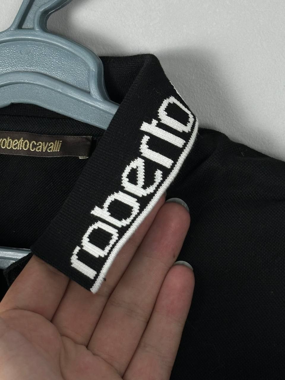 Roberto Cavalli Roberto Cavalli Black Luxury Polo T Shirt Size S Size US S / EU 44-46 / 1 - 5 Thumbnail