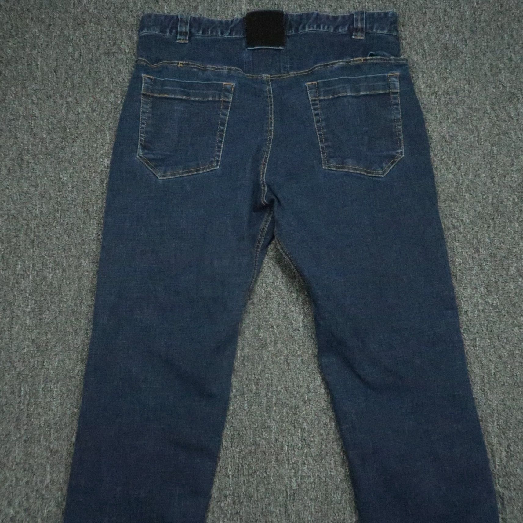 Denime 221B Tactical Jeans Mens 38x36 Blue Denim 5 Pocket Conceal Carry Size US 38 / EU 54 - 5 Thumbnail