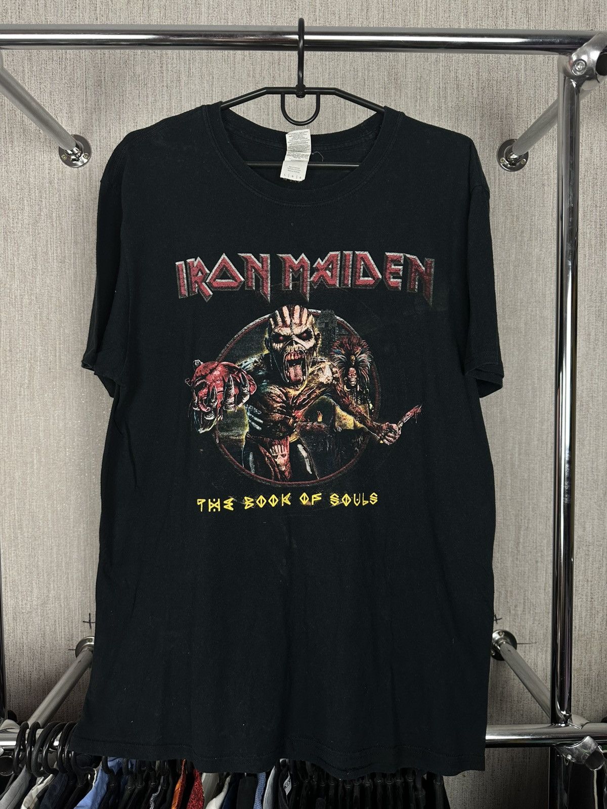 Band Tees × Iron Maiden 2018 Iron Maiden The Book Of Souls band tees rock Tee Size US L / EU 52-54 / 3 - 2 Thumbnail