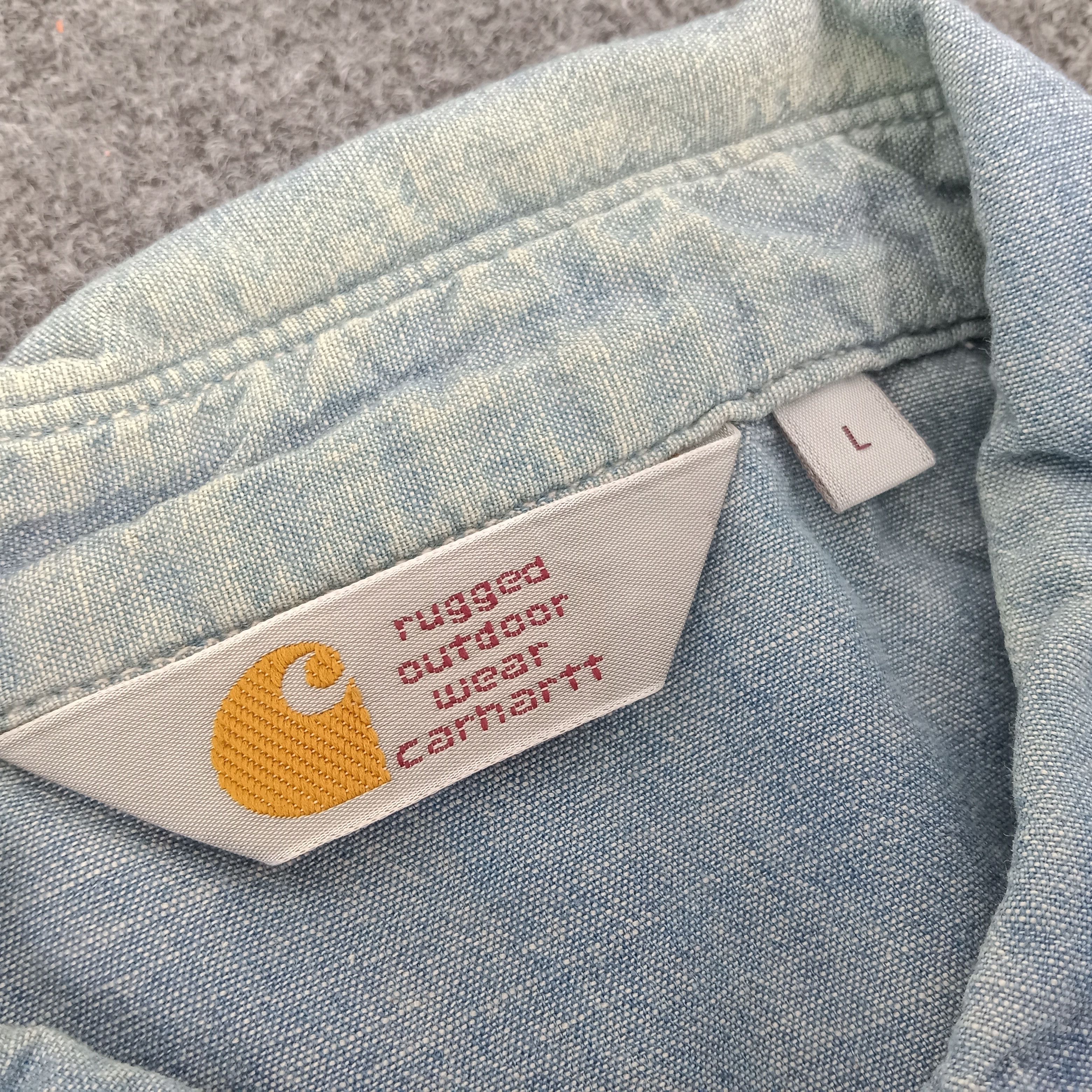 Carhartt × Vintage Carhartt American Style Shirt Button Up Size US M / EU 48-50 / 2 - 5 Thumbnail