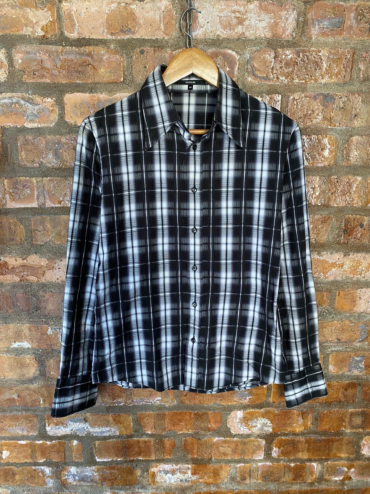 Japanese Brand × Obelisk × Shellac Shellac Japan Shadow gradian button up Size US M / EU 48-50 / 2 - 2 Thumbnail