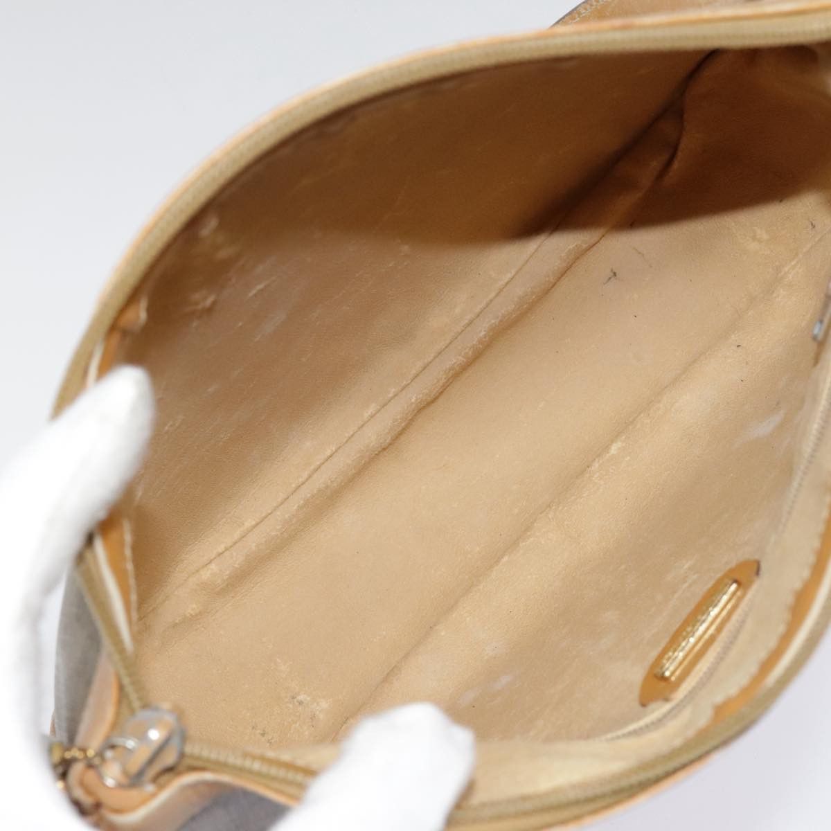 Gucci GUCCI Micro GG Supreme Shoulder Bag Pvc Beige Gold 007 87 Size ONE SIZE - 18 Thumbnail