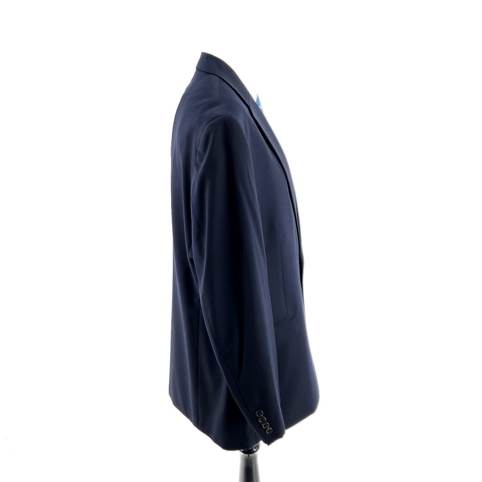 Lauren Ralph Lauren Lauren Ralph Lauren Wool 2 Button Blazer 44R Or Slim 46R Blu Size 44R - 6 Thumbnail
