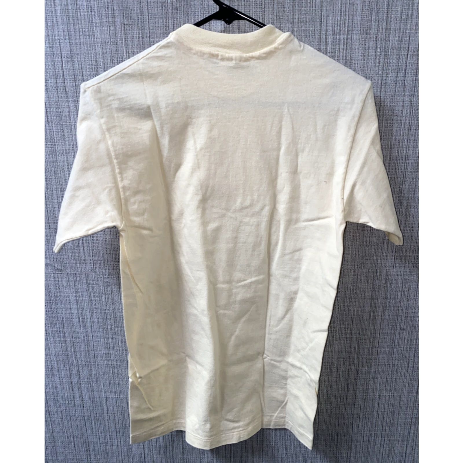 Hanes VINTAGE Hanes Beefy-T Womens Beige Short Sleeve Sunflower T-Shirt Size S Size S / US 4 / IT 40 - 3 Thumbnail