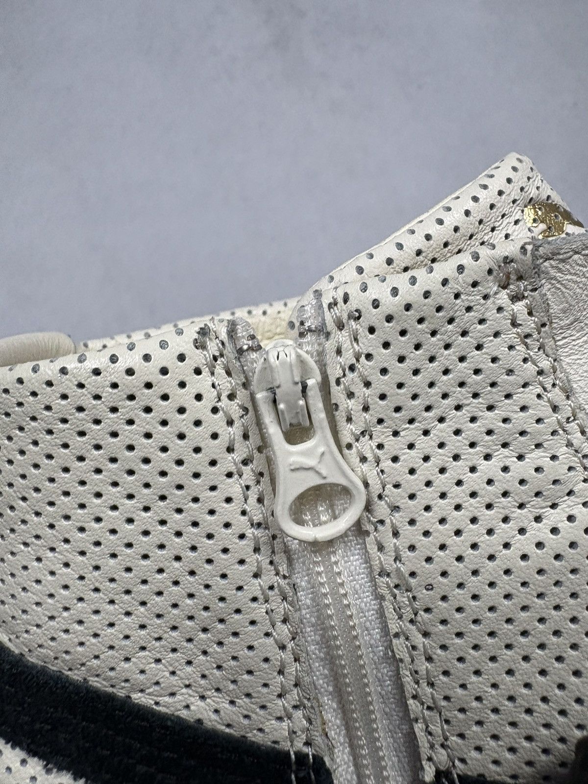 Puma 00s Puma Y2K Eskiva High Top Leather Sneakers Vintage Zip Size US 7.5 / IT 37.5 - 10 Thumbnail