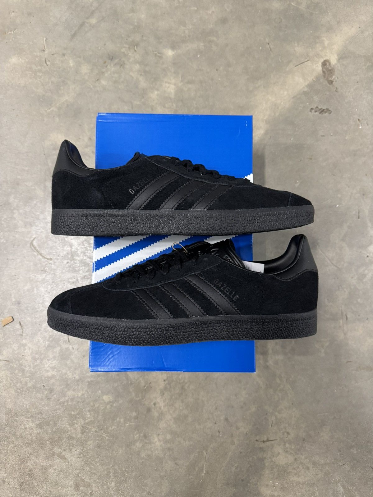 Adidas Gazelle Triple Black Size 11