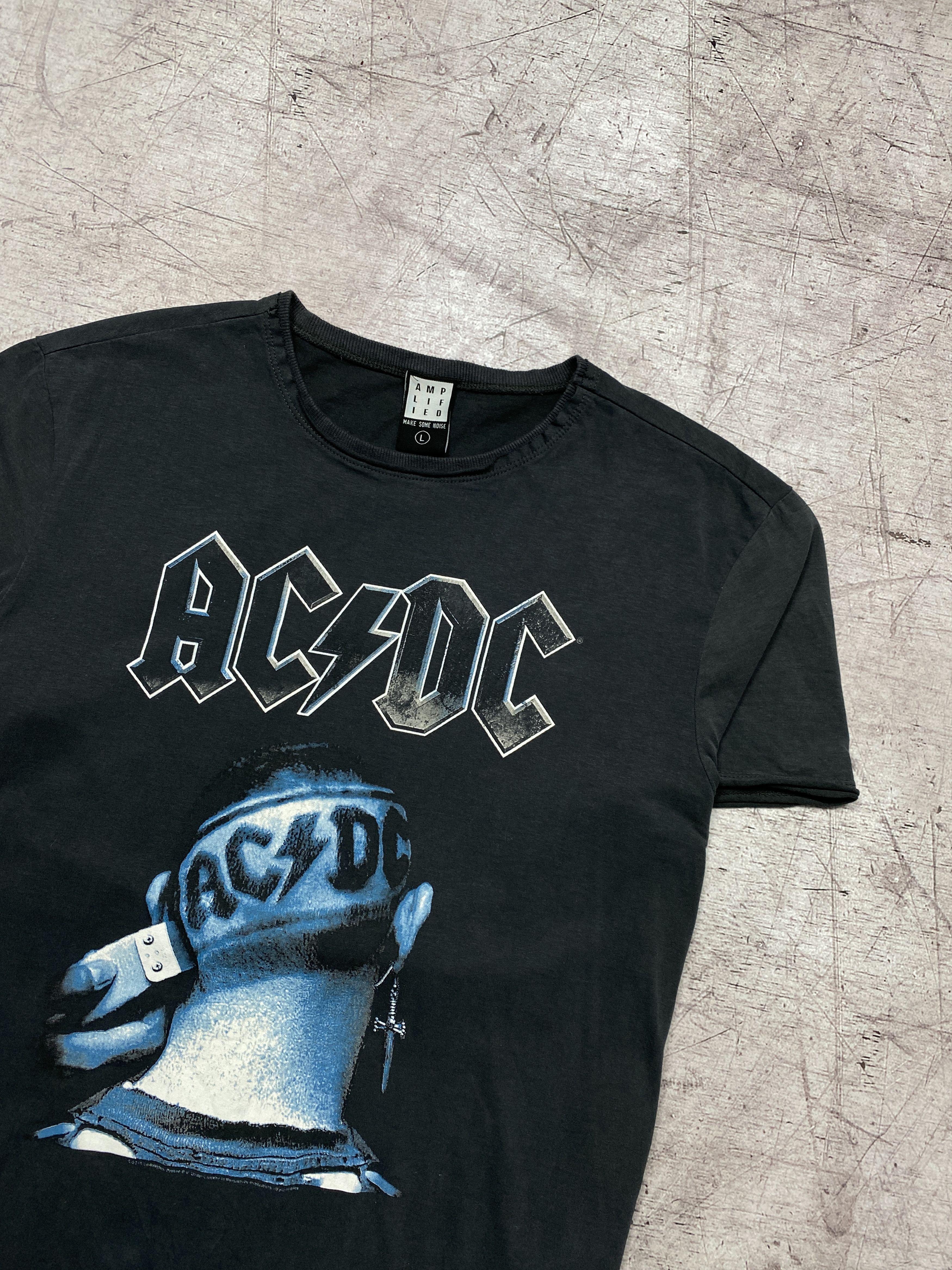 AC/DC × Band Tees AC DC Vintage Rock Band T-Shirt Size US L / EU 52-54 / 3 - 2 Thumbnail
