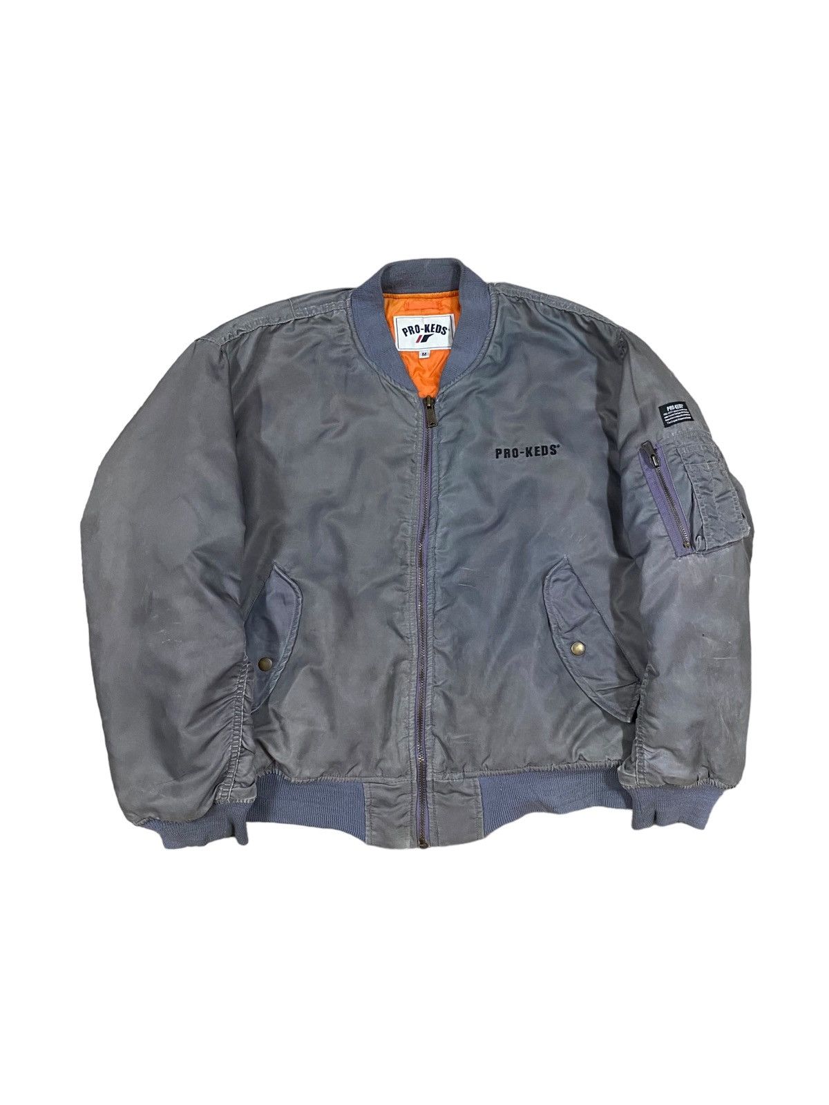 Vtg🔥Pro-Keds Ma-1 Bomber Jacket