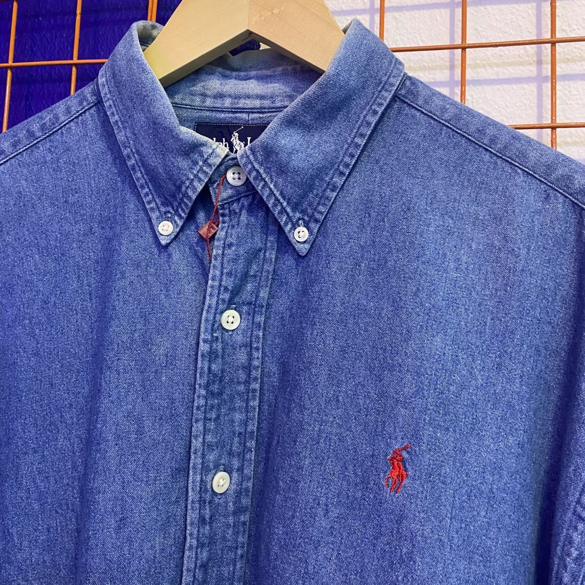 Polo Ralph Lauren Vintage Polo Ralph Lauren Shirt Button Up Small Pony Size US L / EU 52-54 / 3 - 4 Thumbnail