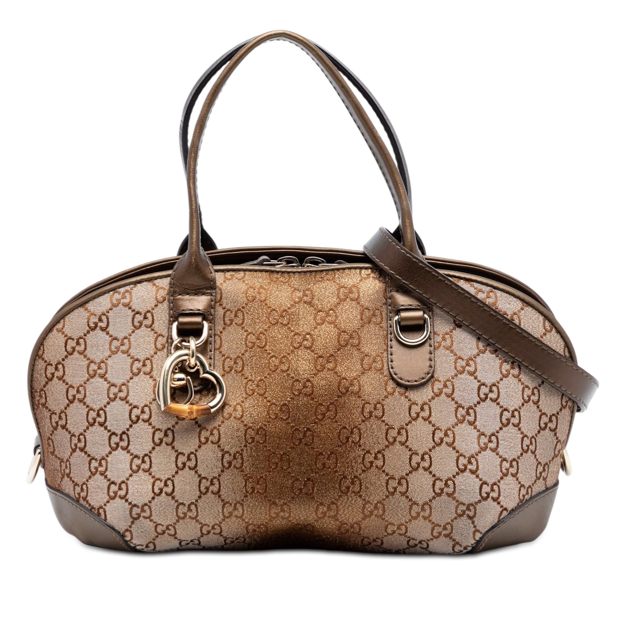Gucci GG Lurex Heart Bit Satchel Size ONE SIZE - 1 Thumbnail