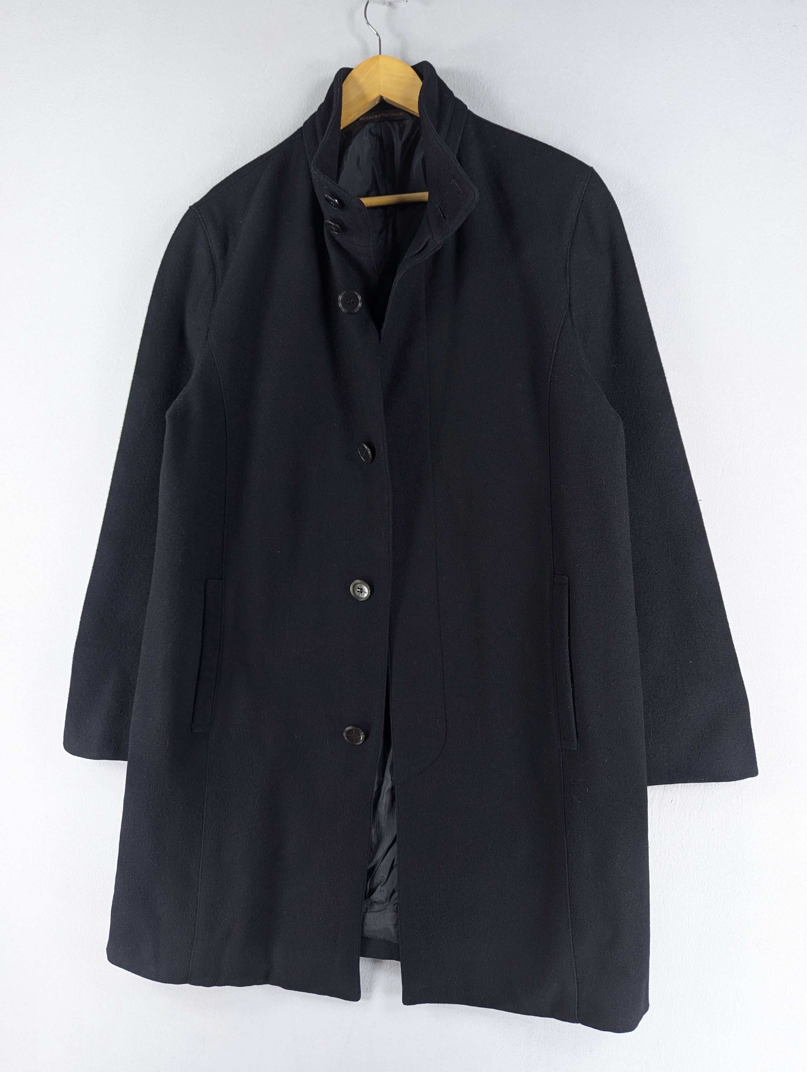 Gaultier Homme Objet Gaultier Homme Object Black Long Coat Size 48 Size US M / EU 48-50 / 2 - 2 Thumbnail
