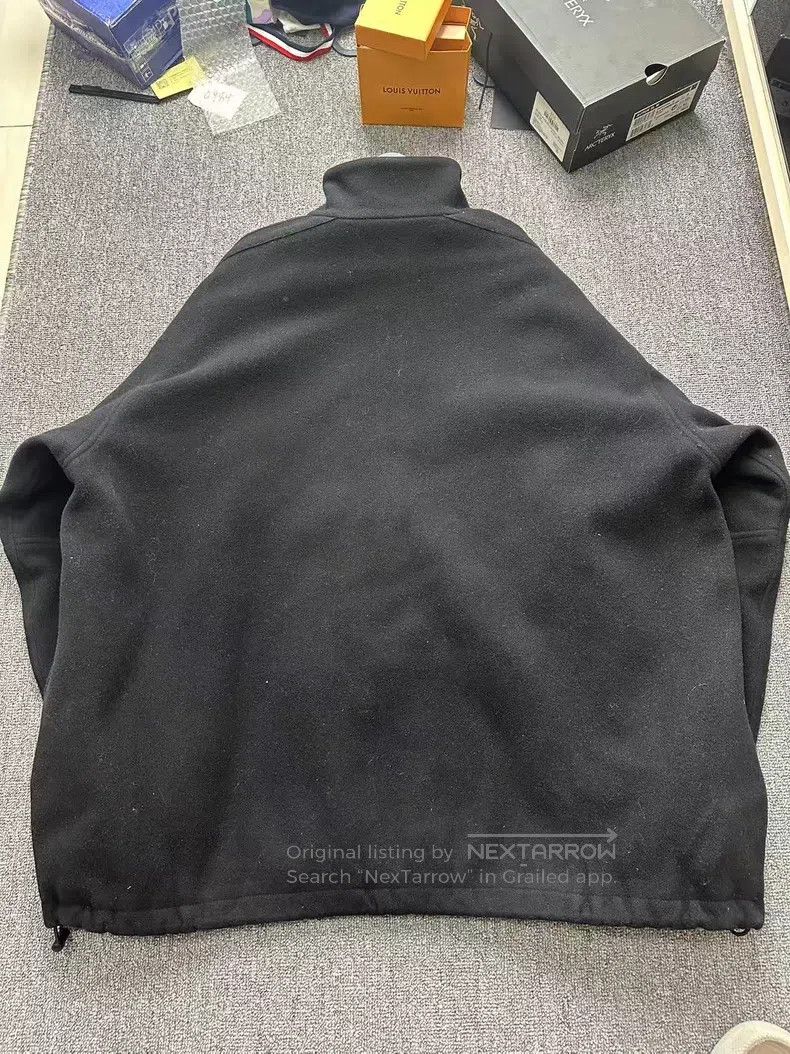 Balenciaga Balenciaga Spring/Summer Black Collar Lettering Logo Wool Size US S / EU 44-46 / 1 - 2 Thumbnail