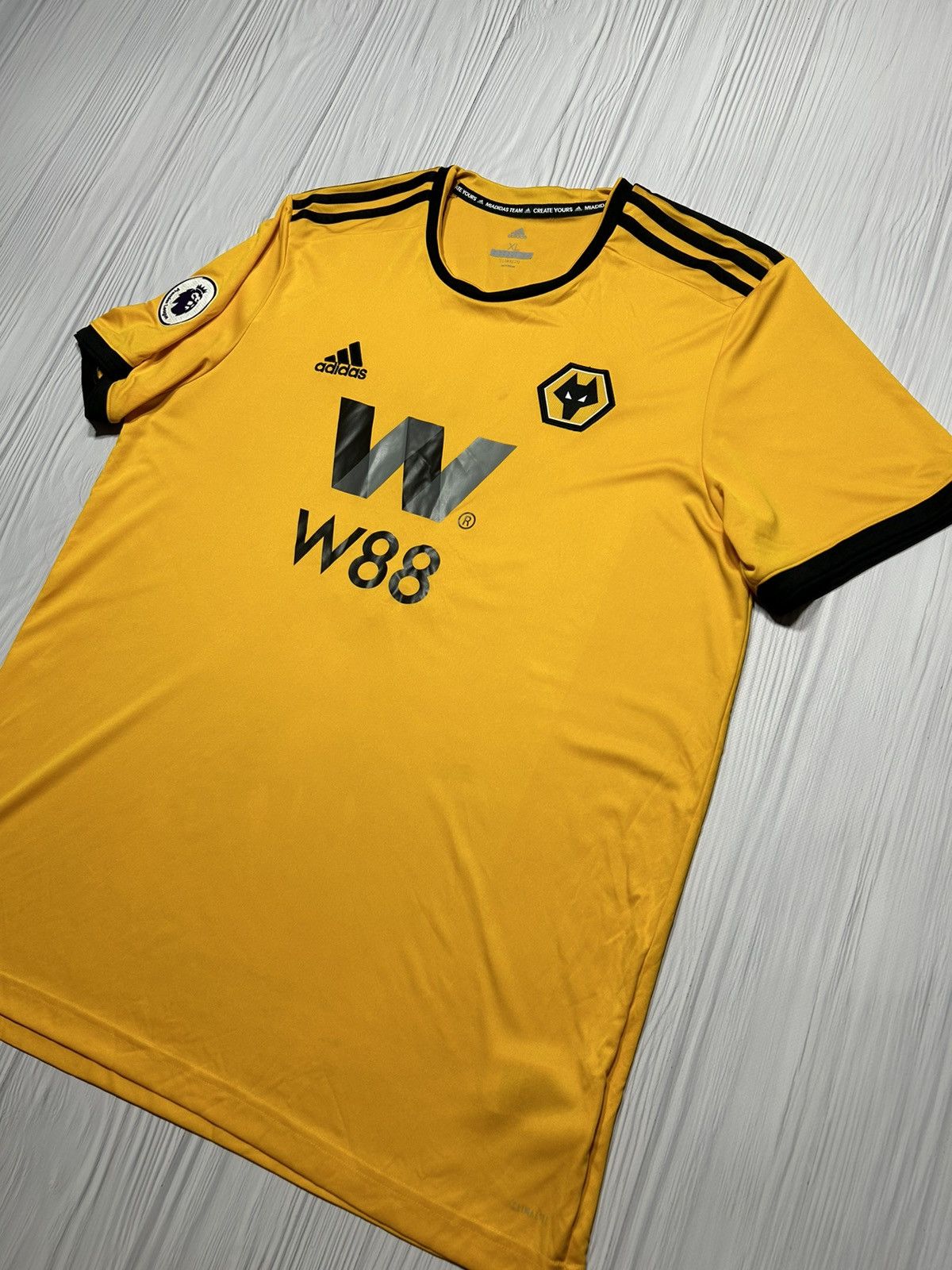 Adidas NEVES 8 Wolverhampton 2018/19 Adidas Soccer Jersey Size XL Size US XL / EU 56 / 4 - 3 Thumbnail