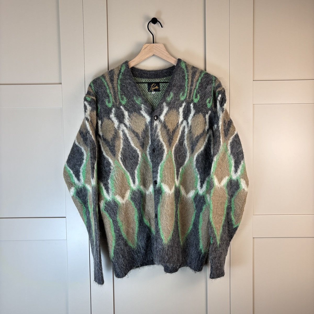 Needles x Hidden Mohair Cardigan Lサイズ Needles x Hidden NY