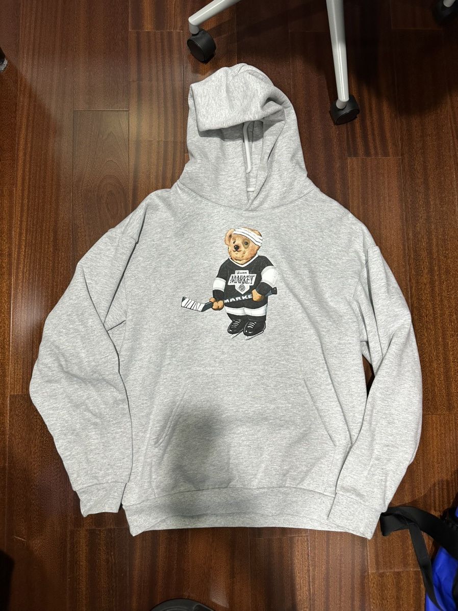 Market Market Studios Hockey Bear Hoodie Size US L / EU 52-54 / 3 - 1 Thumbnail