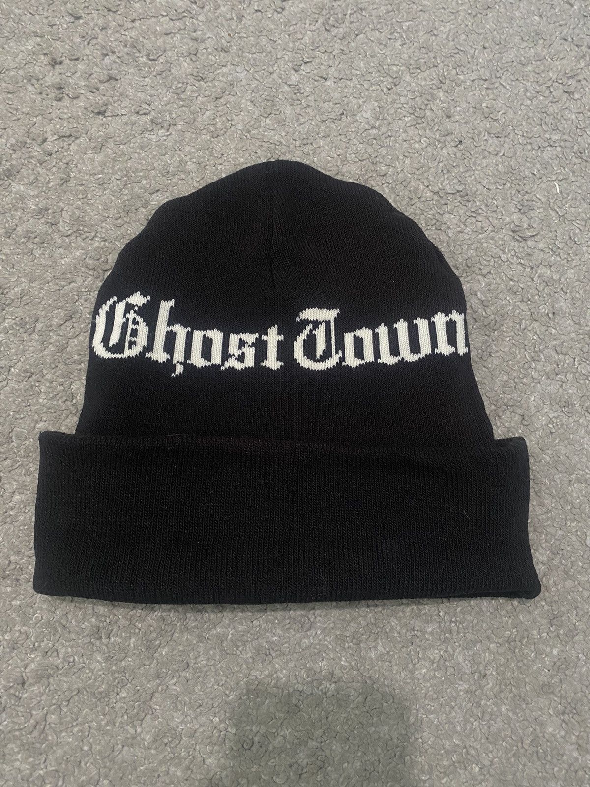Carhartt × Vintage Carhartt Ghost Town Beanie One size unisex y2k skate hip hop Size ONE SIZE - 3 Thumbnail