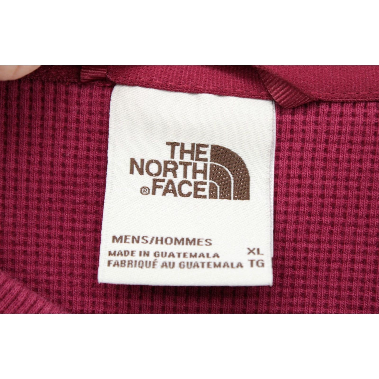 The North Face The North Face Henley Thermal Shirt Men XL Red Long Sleeve Waffle Knit Knit Cotton Blend Thermal Shirt, Regular Fit, Pre-Owned-Excellent Condition Size US XL / EU 56 / 4 - 5 Thumbnail