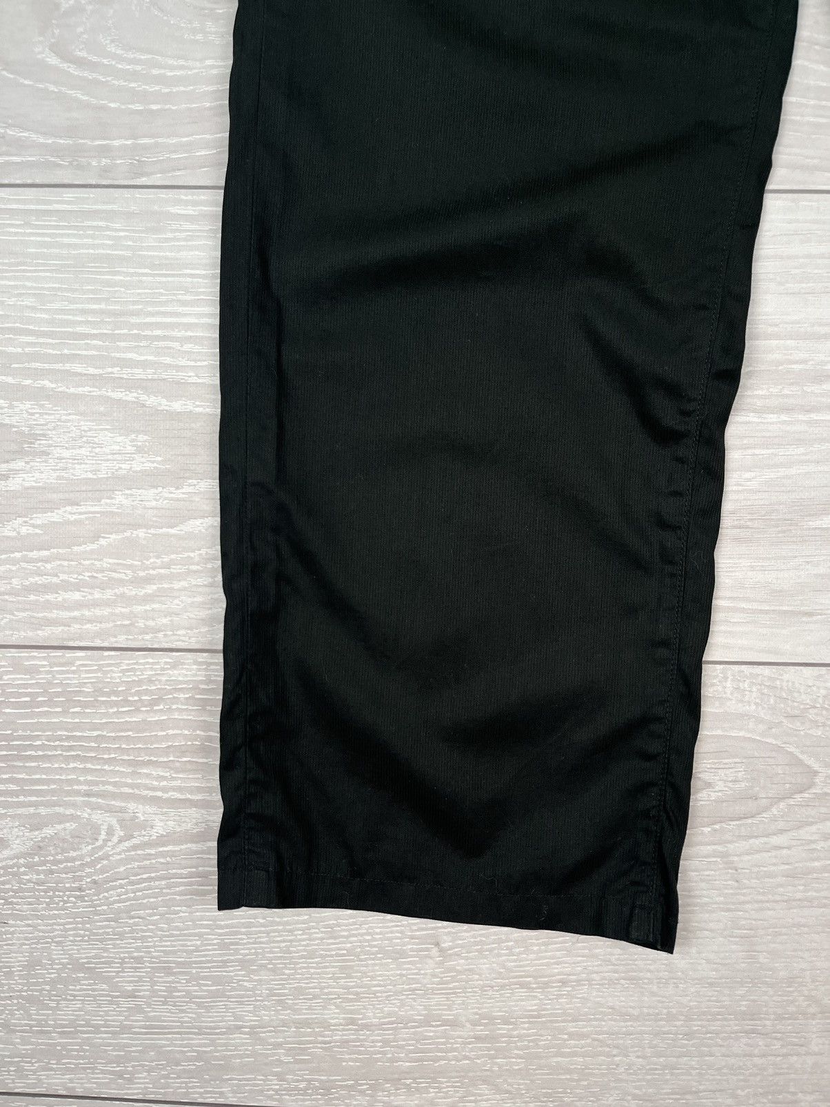 Versace Jeans Couture Versace Jeans Couture Vintage 90s Black Wide Leg Pants Size US 32 / EU 48 - 4 Thumbnail