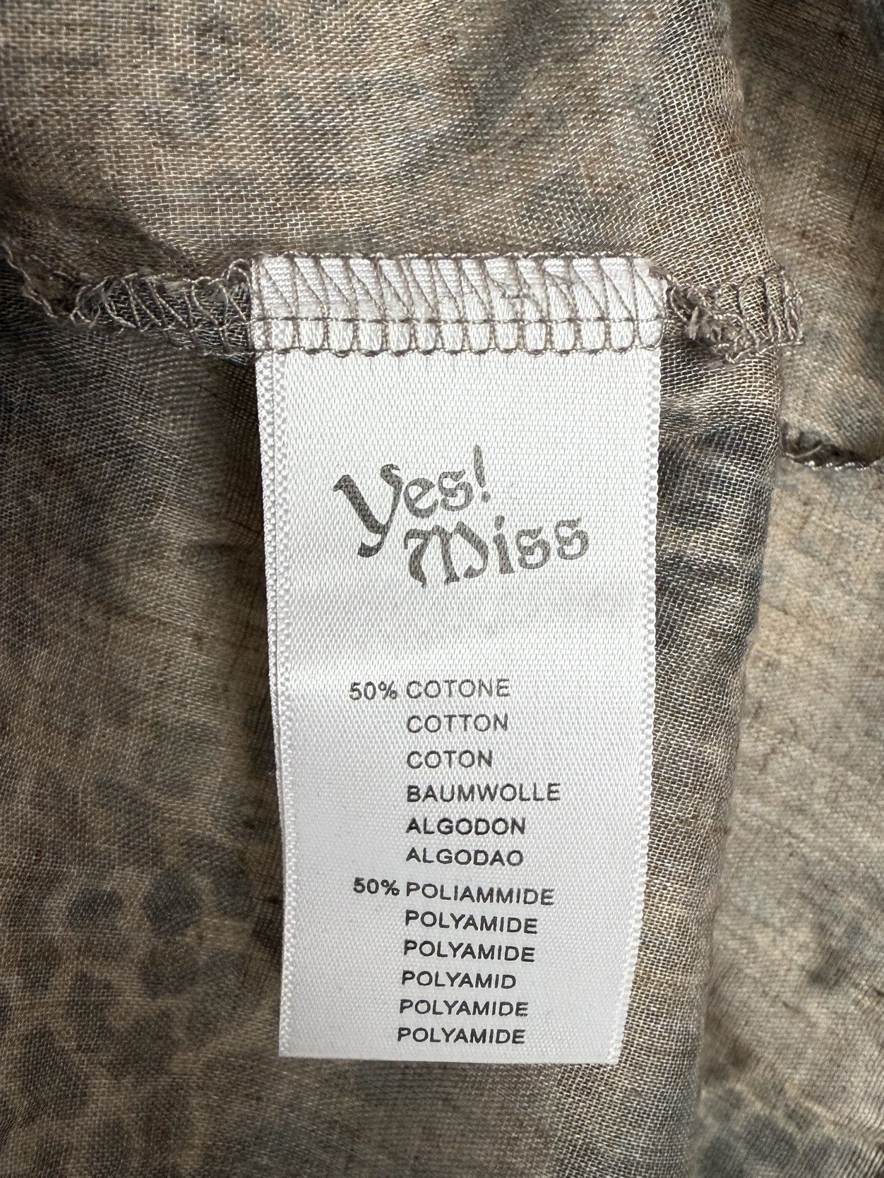 Vintage Y2K Vintage Yes!Miss Tan Cheetah Sheer Strapless Tube Top Size M / US 6-8 / IT 42-44 - 7 Thumbnail